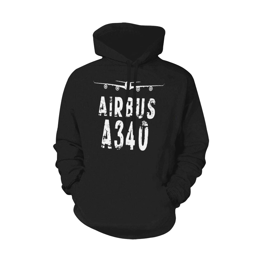 AIRBUS 340 ALL OVER PRINT HOODIE JACKET - PILOTSX