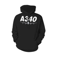 Thumbnail for AIRBUS 340 ALL OVER PRINT HOODIE JACKET - PILOTSX