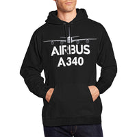 Thumbnail for AIRBUS 340 ALL OVER PRINT HOODIE JACKET - PILOTSX