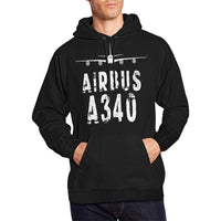 Thumbnail for AIRBUS 340 ALL OVER PRINT HOODIE JACKET - PILOTSX