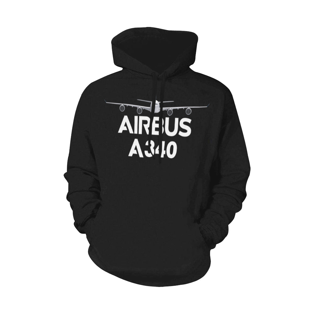 AIRBUS 340 ALL OVER PRINT HOODIE JACKET - PILOTSX