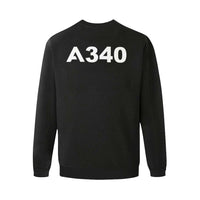 Thumbnail for AIRBUS 340 MEN'S OVERSIZED FLEECE CREW SWEATSHIRT - PILOTSX