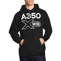 Thumbnail for AIRBUS 350 ALL OVER PRINT HOODIE JACKET - PILOTSX