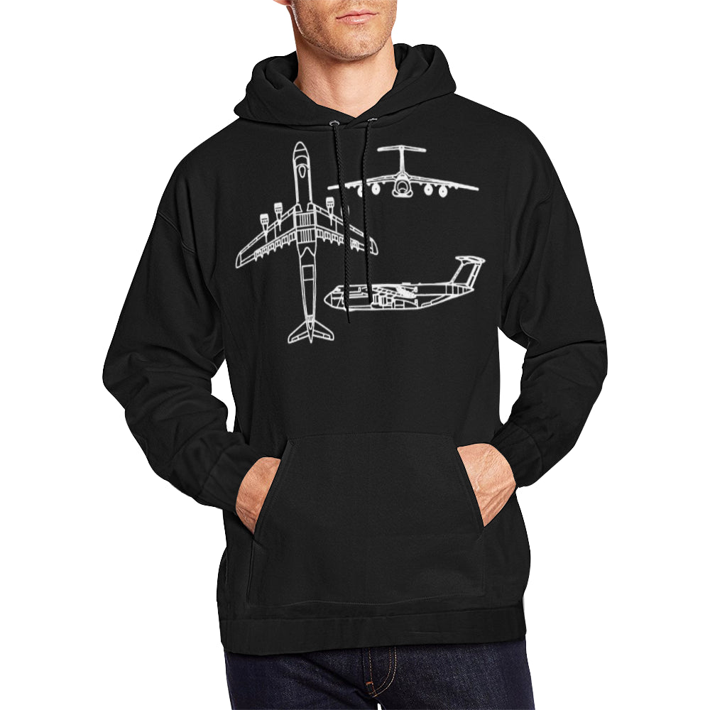 AIRBUS 350 ALL OVER PRINT HOODIE JACKET - PILOTSX