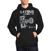 Thumbnail for AIRBUS 350 ALL OVER PRINT HOODIE JACKET - PILOTSX