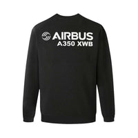 Thumbnail for AIRBUS 350 MEN'S OVERSIZED FLEECE CREW SWEATSHIRT - PILOTSX