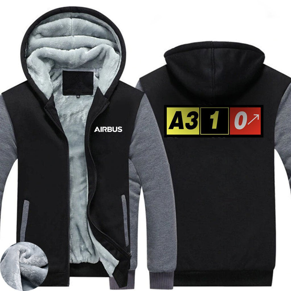 AIRBUS A310 DESIGNED ZIPPER SWEATERS THE AV8R