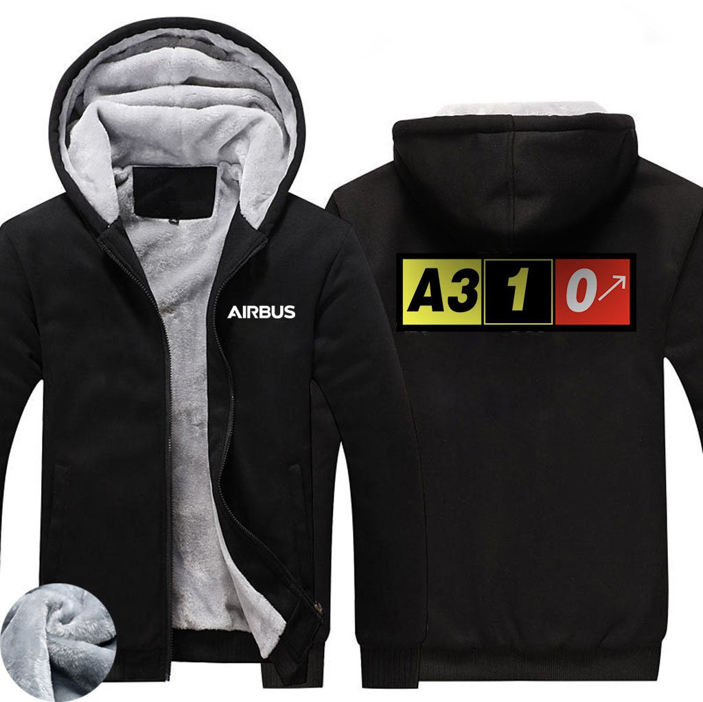 AIRBUS A310 DESIGNED ZIPPER SWEATERS THE AV8R