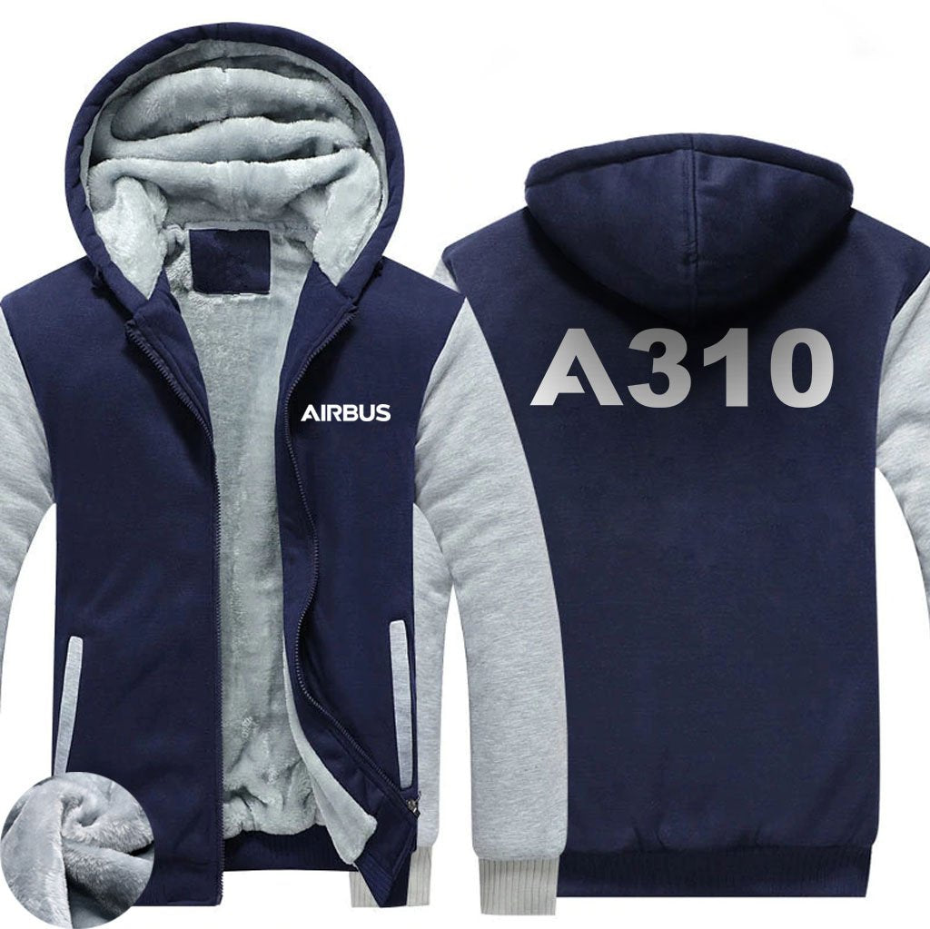 AIRBUS A310 DESIGNED ZIPPER SWEATERS THE AV8R