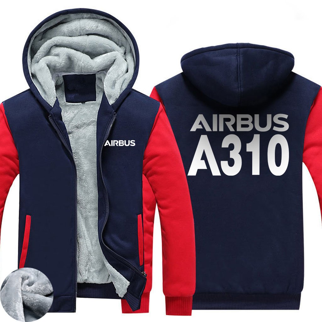 AIRBUS A310 DESIGNED ZIPPER SWEATERS THE AV8R