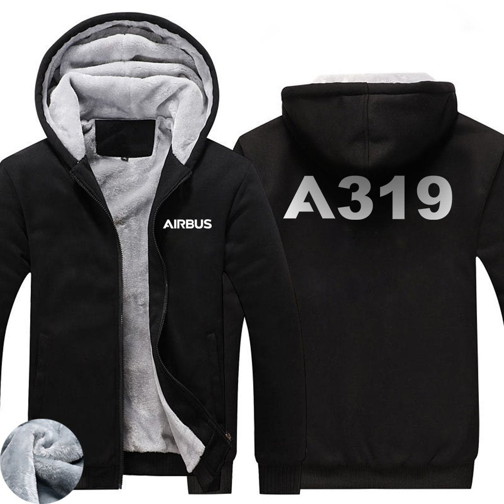 AIRBUS A319 DESIGNED ZIPPER SWEATERS THE AV8R