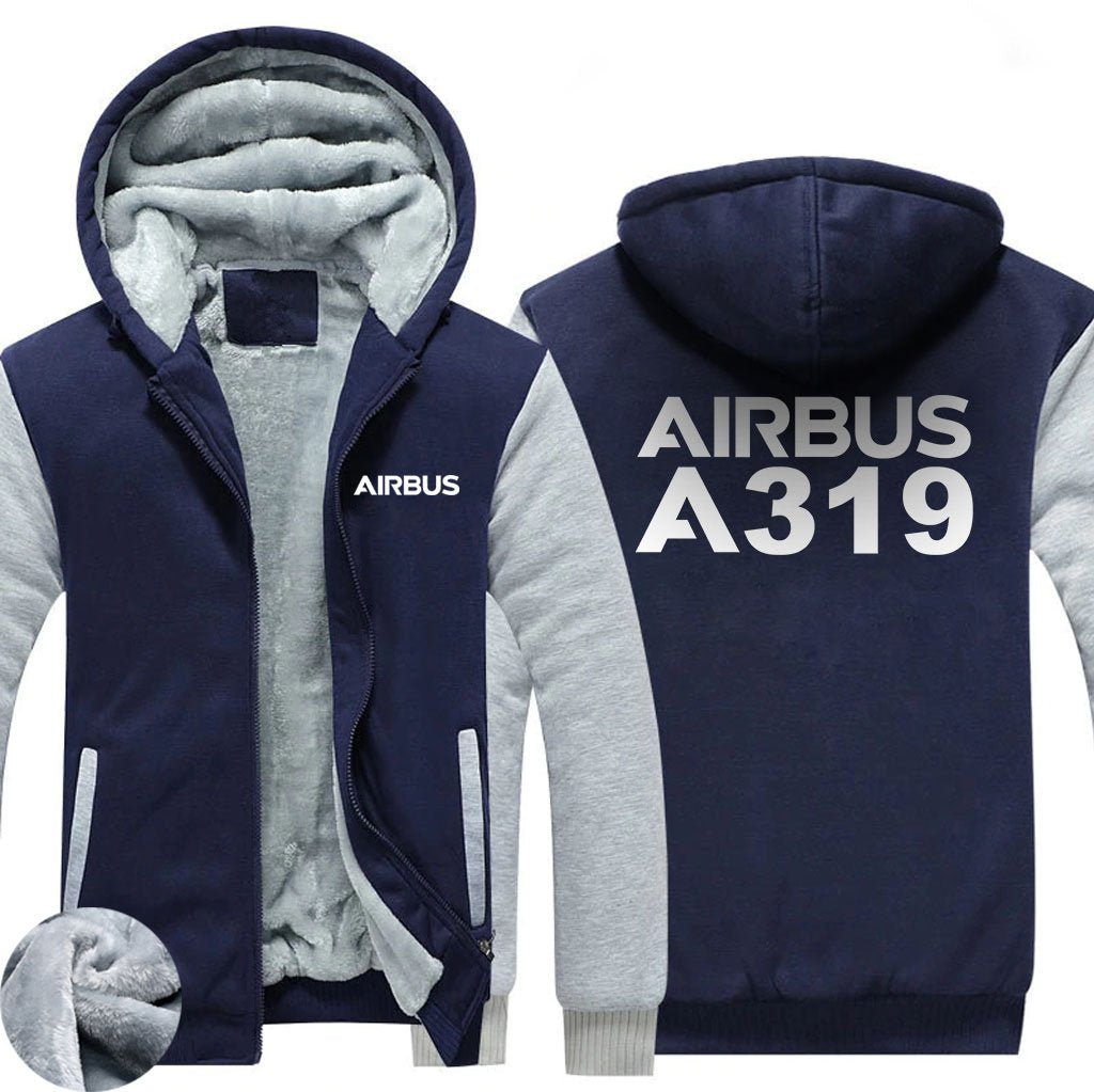 AIRBUS A319 DESIGNED ZIPPER SWEATERS THE AV8R