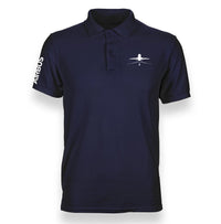 Thumbnail for AIRBUS A319 RUNWAY DESIGNED POLO SHIRT THE AV8R