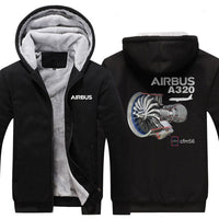 Thumbnail for AIRBUS A320 CMF56 DESIGNED ZIPPER SWEATERS THE AV8R