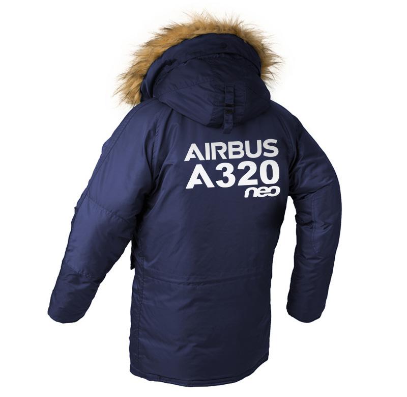 AIRBUS A320 DESIGNED WINTER N3B PUFFER COAT THE AV8R