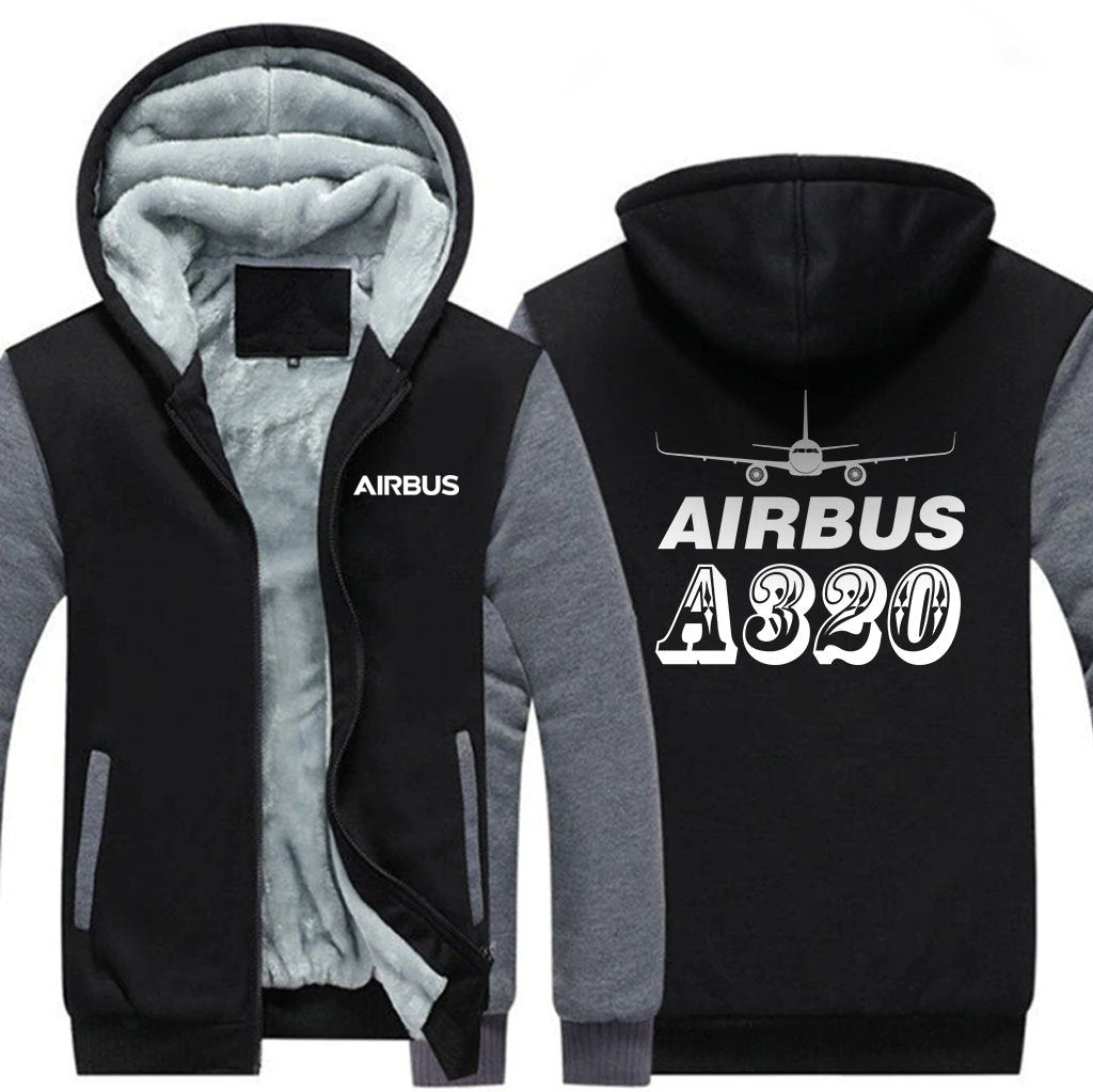 AIRBUS A320 DESIGNED ZIPPER SWEATERS THE AV8R