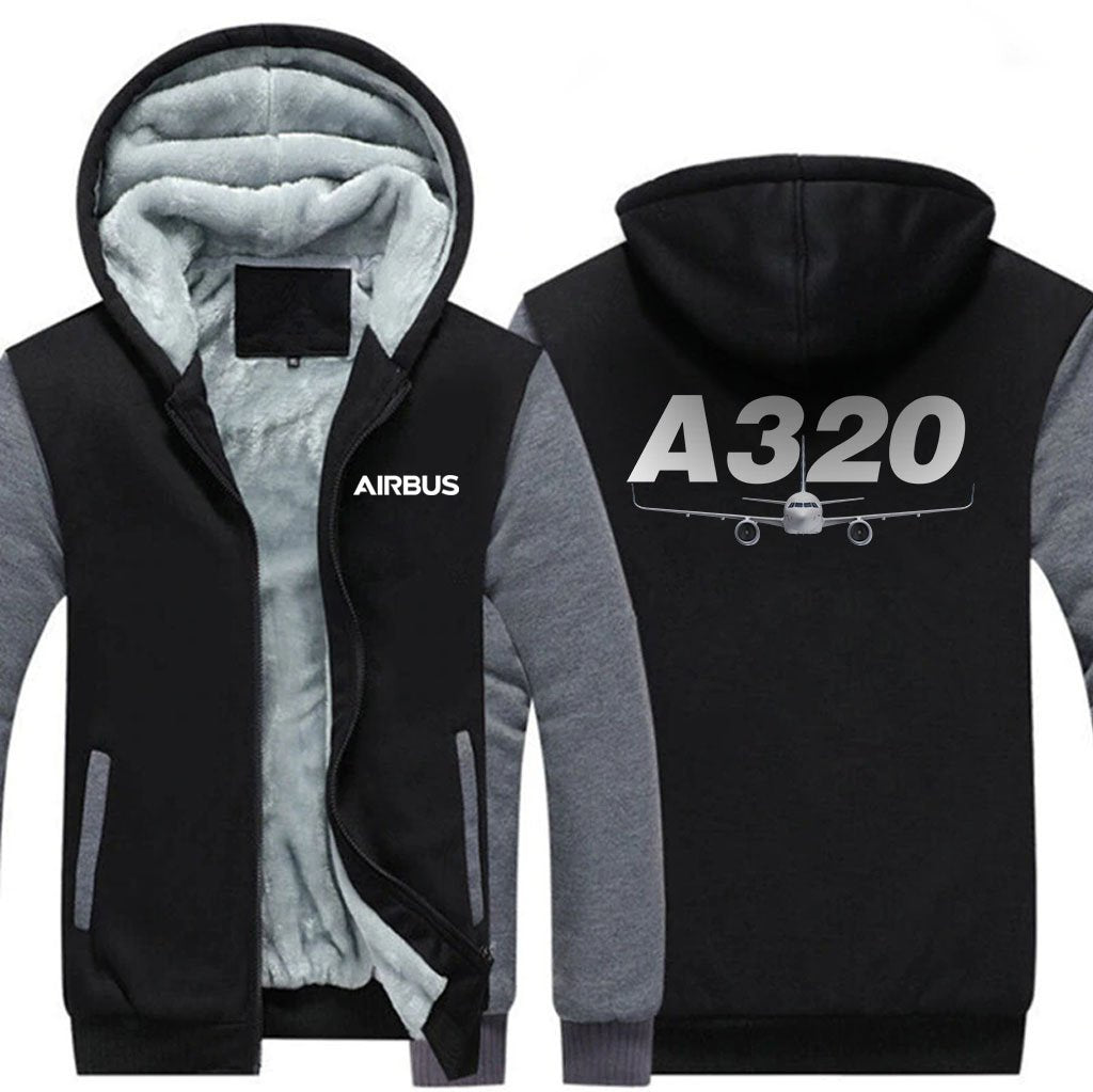 AIRBUS A320 DESIGNED ZIPPER SWEATERS THE AV8R