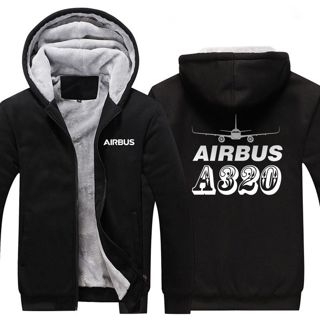 AIRBUS A320 DESIGNED ZIPPER SWEATERS THE AV8R