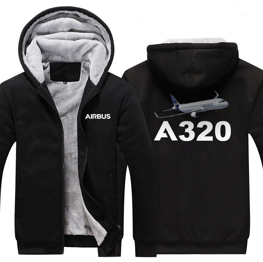 AIRBUS A320 DESIGNED ZIPPER SWEATERS THE AV8R