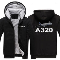 Thumbnail for AIRBUS A320 DESIGNED ZIPPER SWEATERS THE AV8R