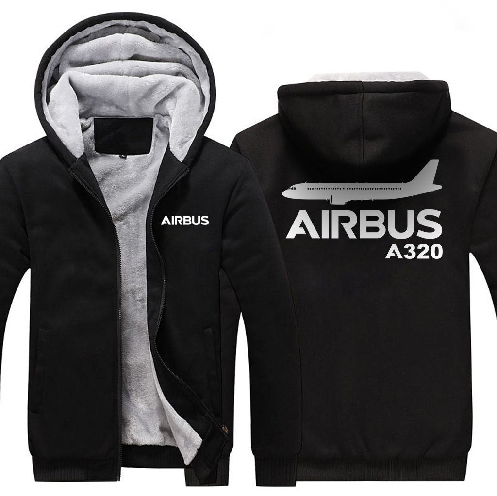 AIRBUS A320 DESIGNED ZIPPER SWEATERS THE AV8R