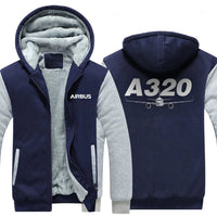 Thumbnail for AIRBUS A320 DESIGNED ZIPPER SWEATERS THE AV8R