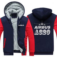 Thumbnail for AIRBUS A320 DESIGNED ZIPPER SWEATERS THE AV8R