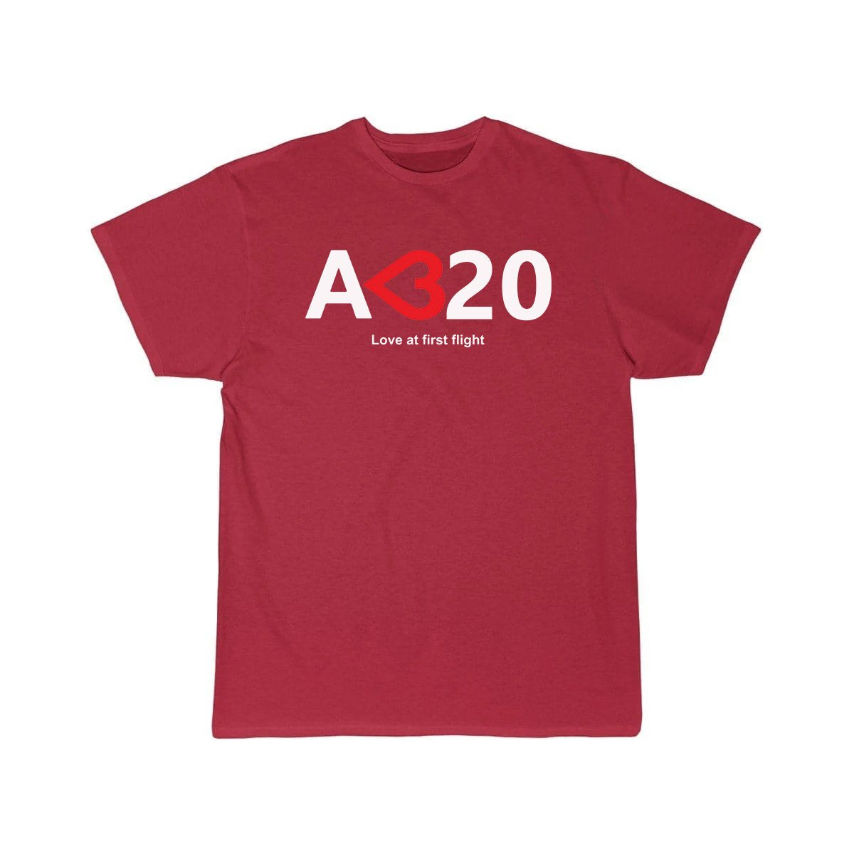 Airbus A320 love at first flight Aviation Pilot T-Shirt THE AV8R