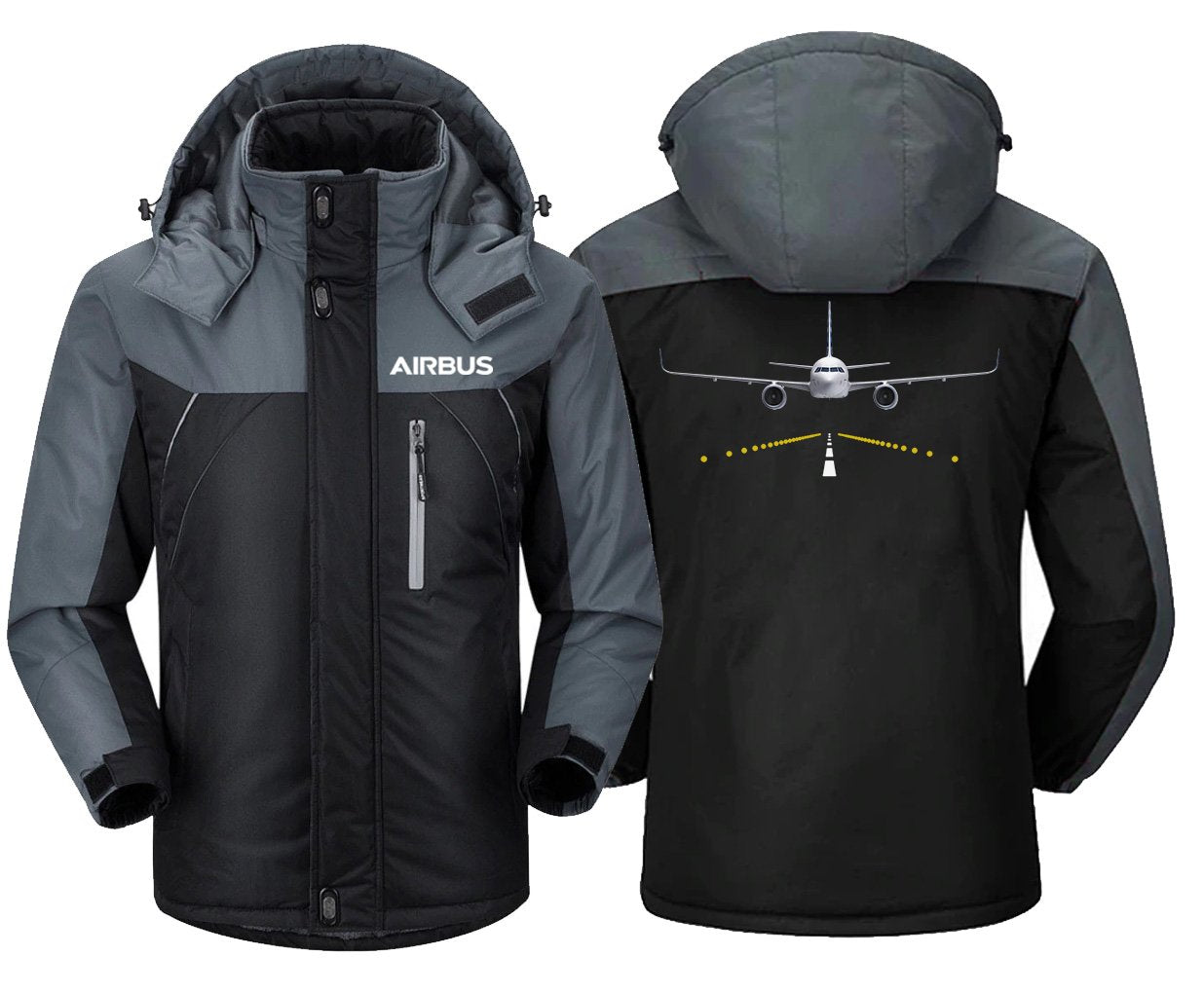 AIRBUS A320 RUNWAY LIGHT DESIGNED WINDBREAKER THE AV8R