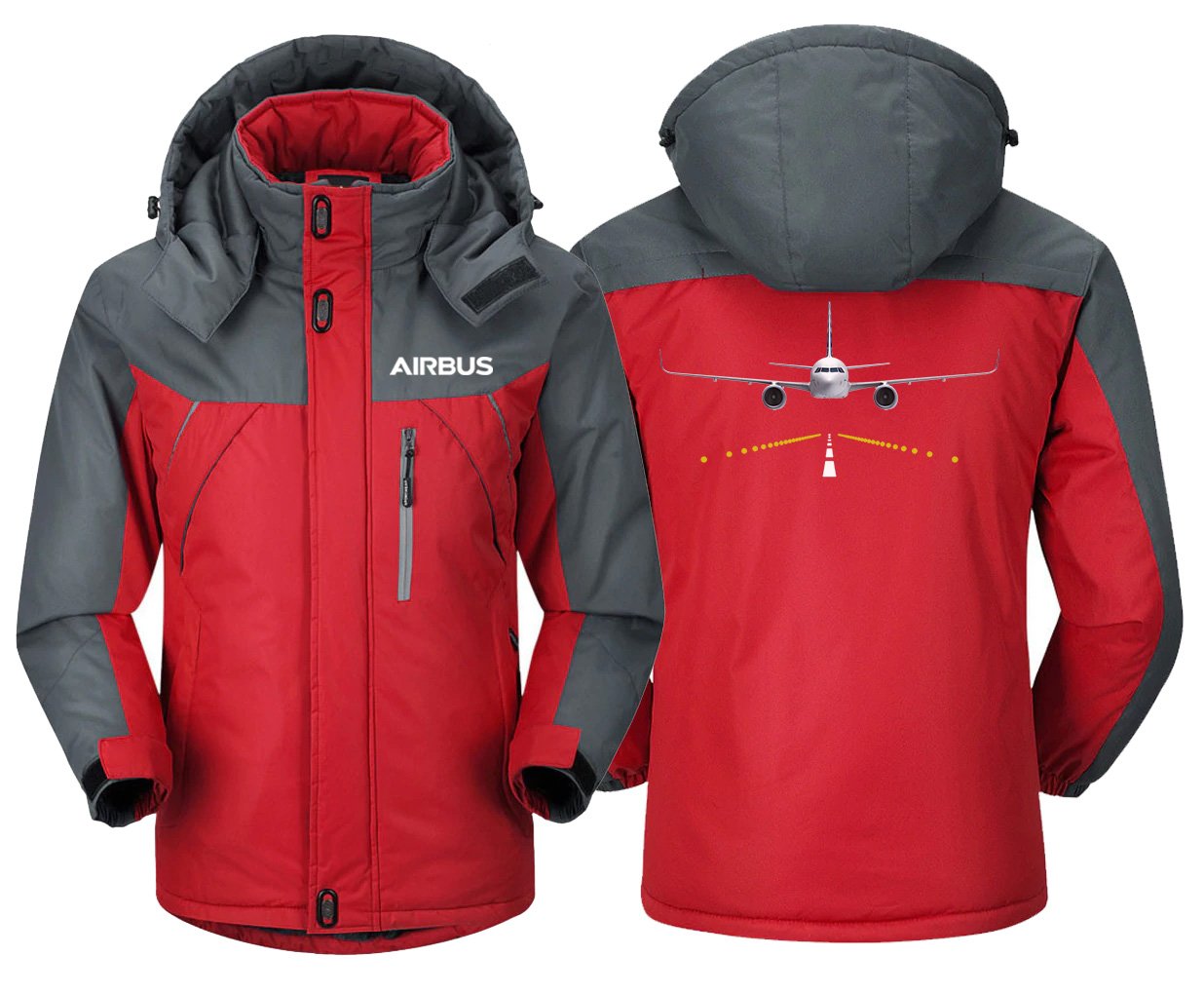 AIRBUS A320 RUNWAY LIGHT DESIGNED WINDBREAKER THE AV8R