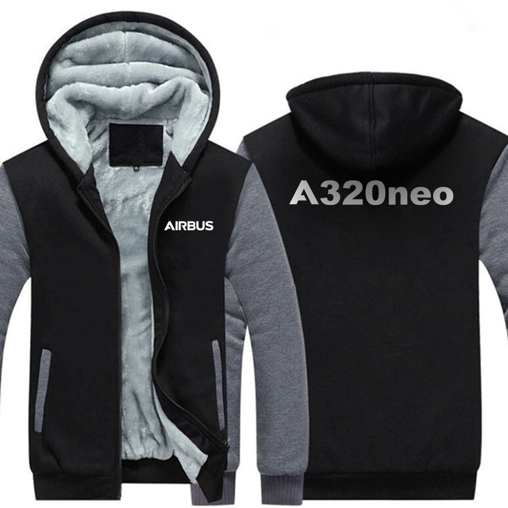 AIRBUS A320NEO DESIGNED ZIPPER SWEATERS THE AV8R