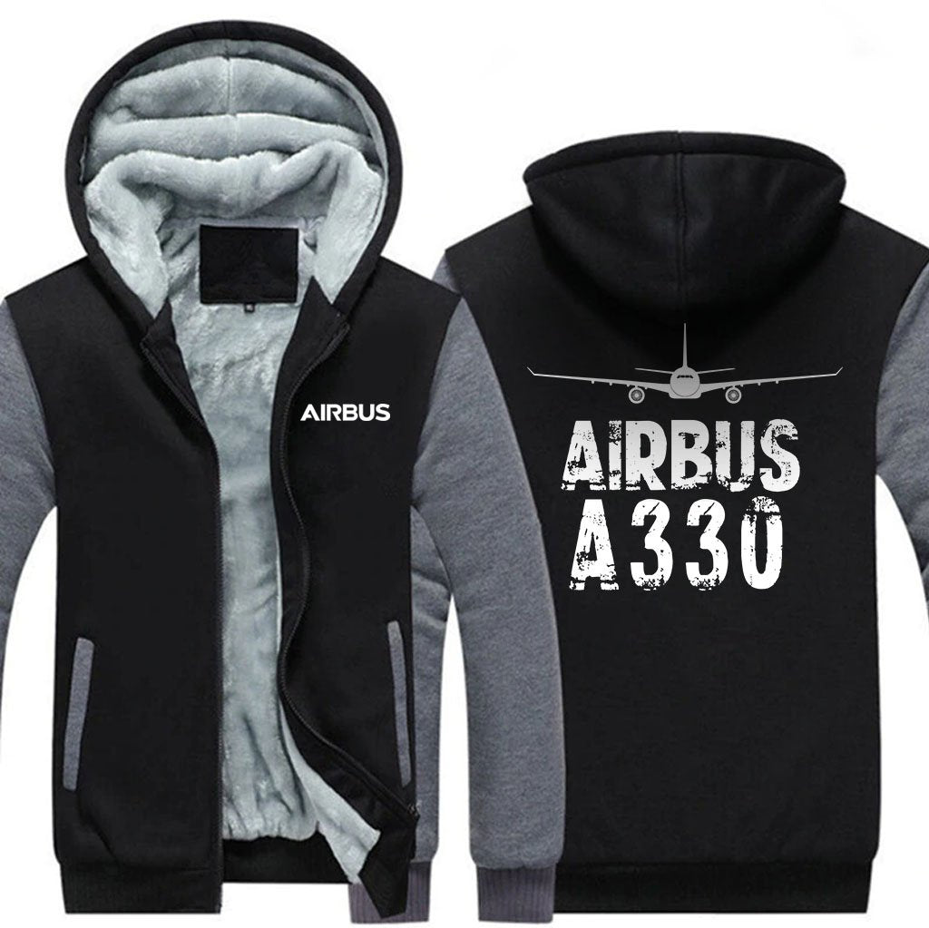 AIRBUS A330 DESIGNED ZIPPER SWEATERS THE AV8R