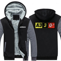 Thumbnail for AIRBUS A330 DESIGNED ZIPPER SWEATERS THE AV8R