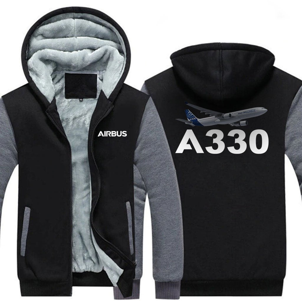 AIRBUS A330 DESIGNED ZIPPER SWEATERS THE AV8R