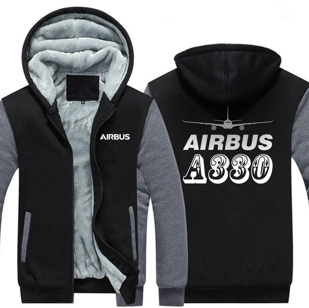 AIRBUS A330 DESIGNED ZIPPER SWEATERS THE AV8R