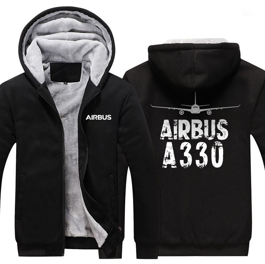 AIRBUS A330 DESIGNED ZIPPER SWEATERS THE AV8R