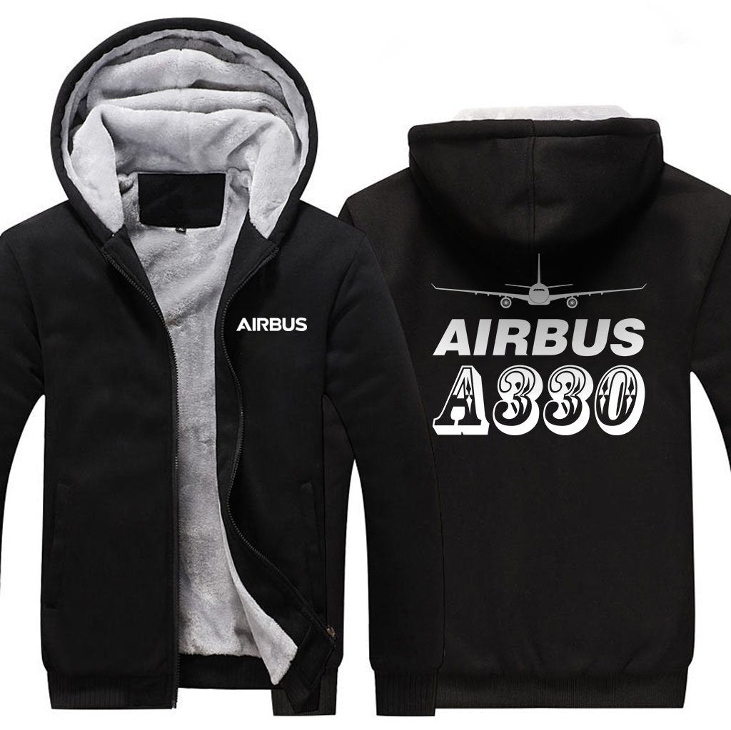 AIRBUS A330 DESIGNED ZIPPER SWEATERS THE AV8R