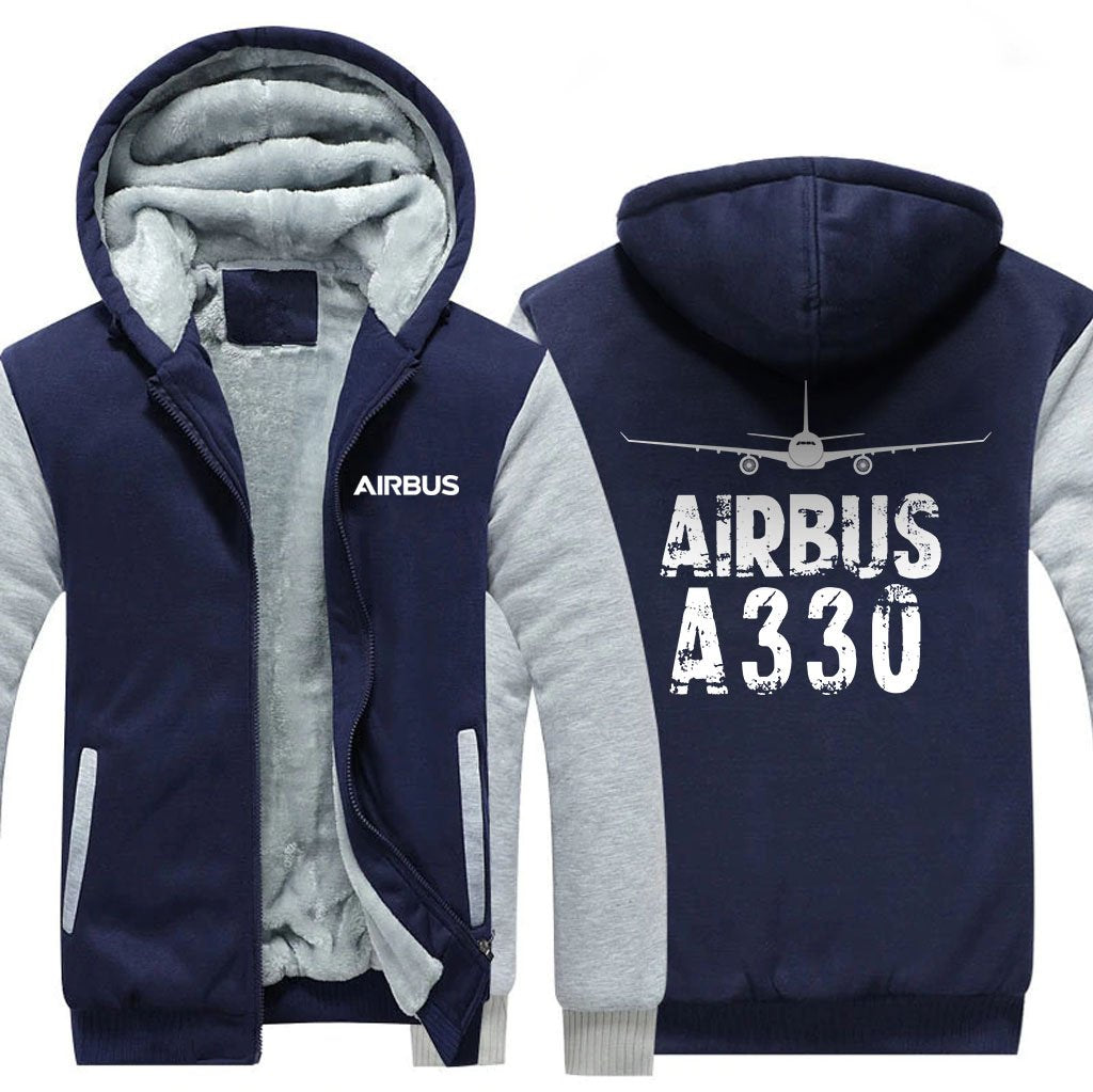 AIRBUS A330 DESIGNED ZIPPER SWEATERS THE AV8R