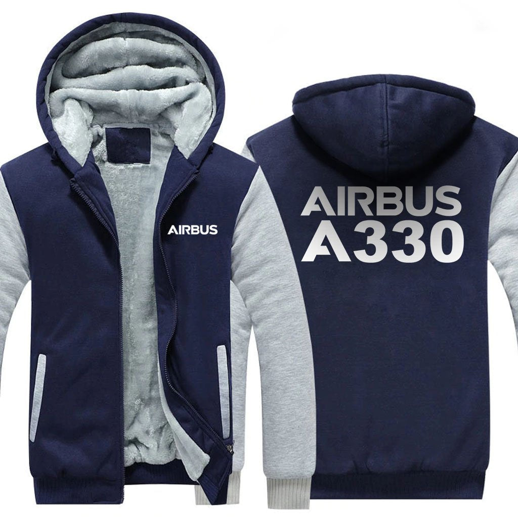 AIRBUS A330 DESIGNED ZIPPER SWEATERS THE AV8R