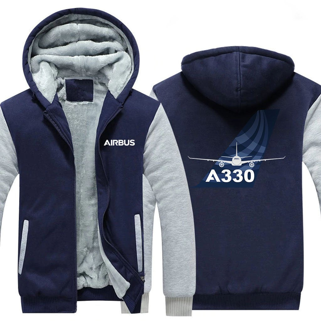 AIRBUS A330 DESIGNED ZIPPER SWEATERS THE AV8R