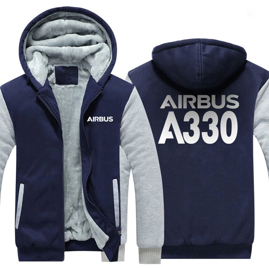 AIRBUS A330 DESIGNED ZIPPER SWEATERS THE AV8R