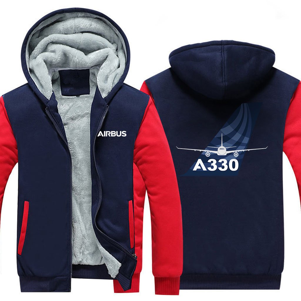 AIRBUS A330 DESIGNED ZIPPER SWEATERS THE AV8R