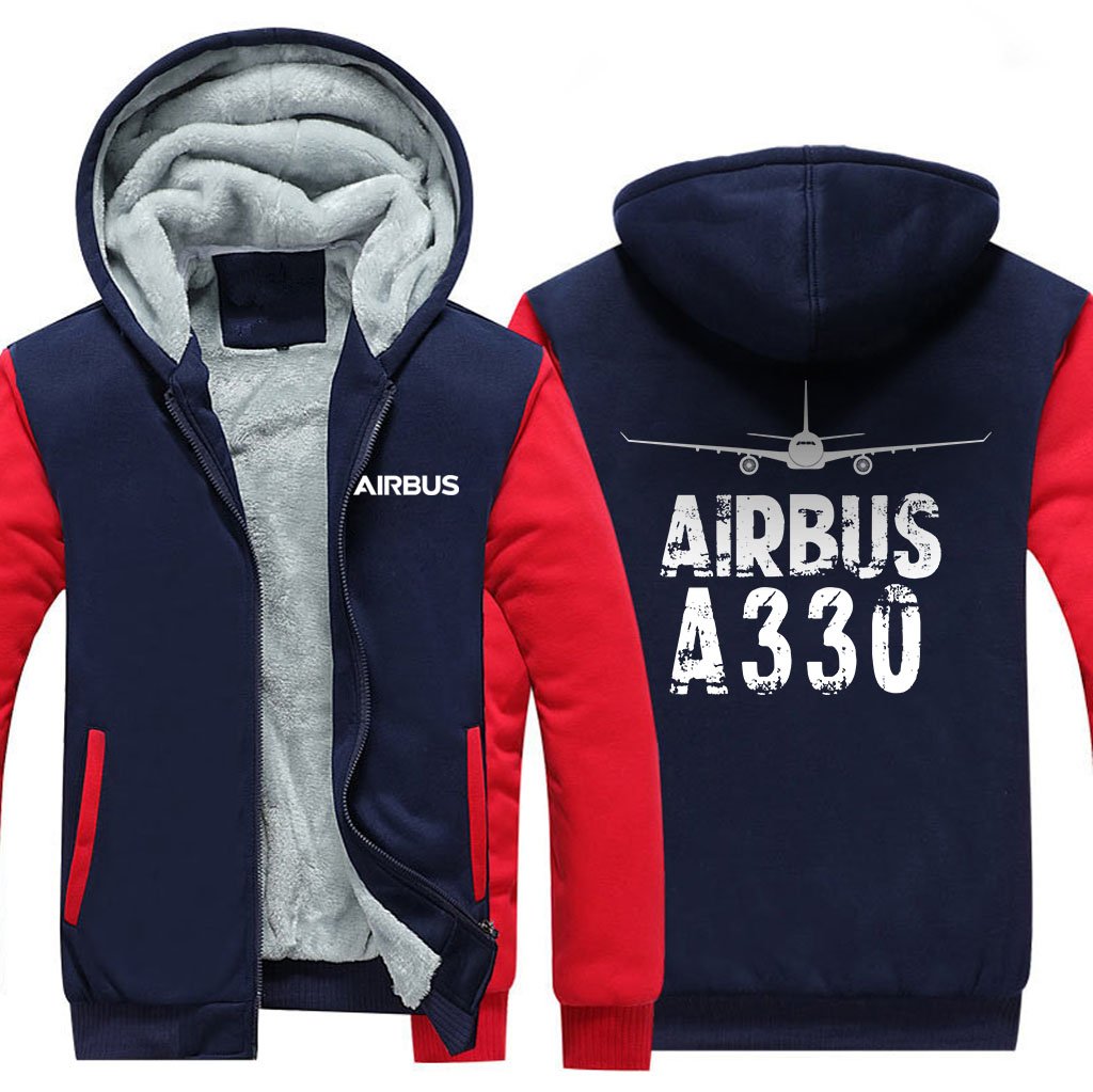 AIRBUS A330 DESIGNED ZIPPER SWEATERS THE AV8R