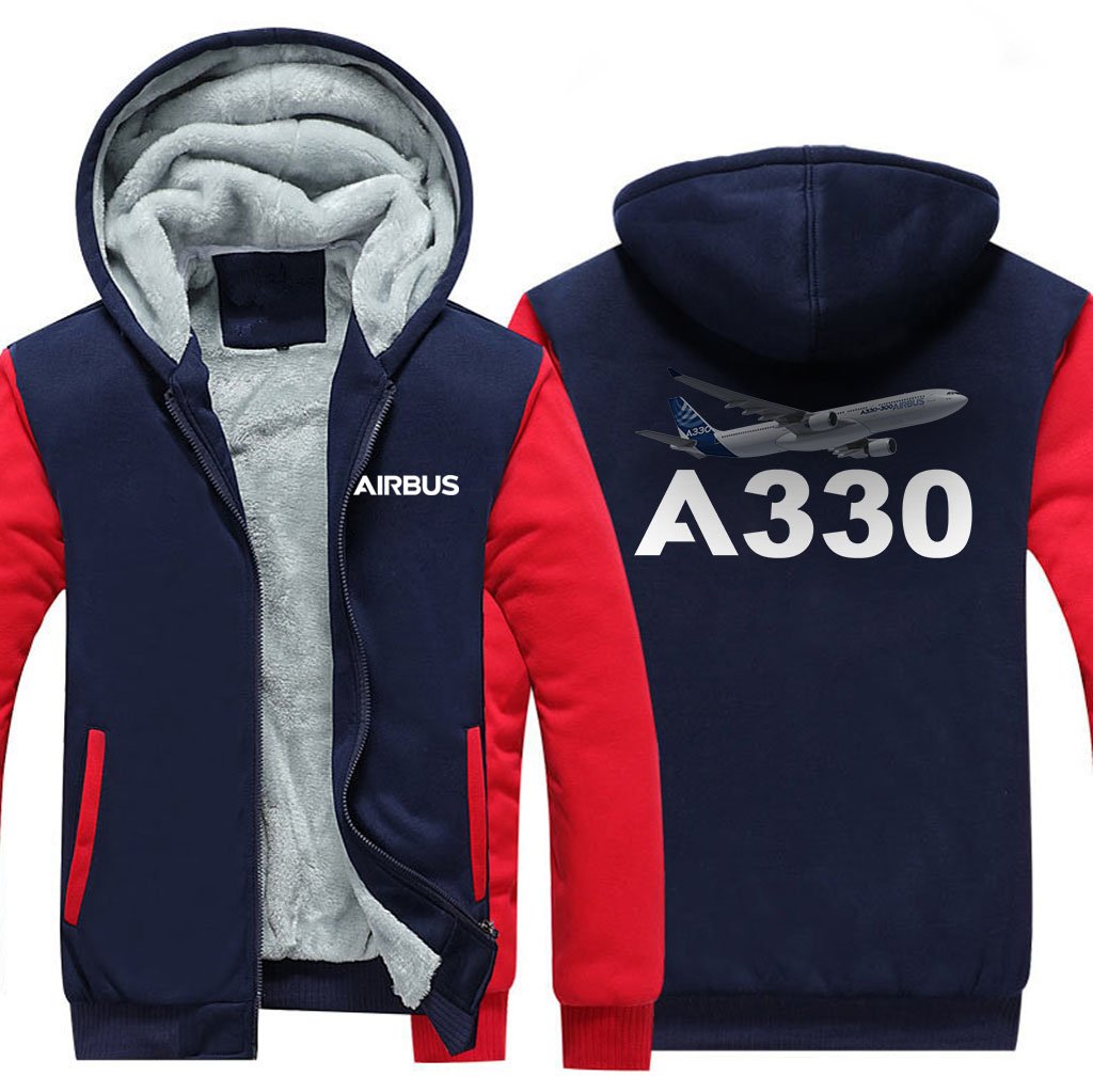 AIRBUS A330 DESIGNED ZIPPER SWEATERS THE AV8R