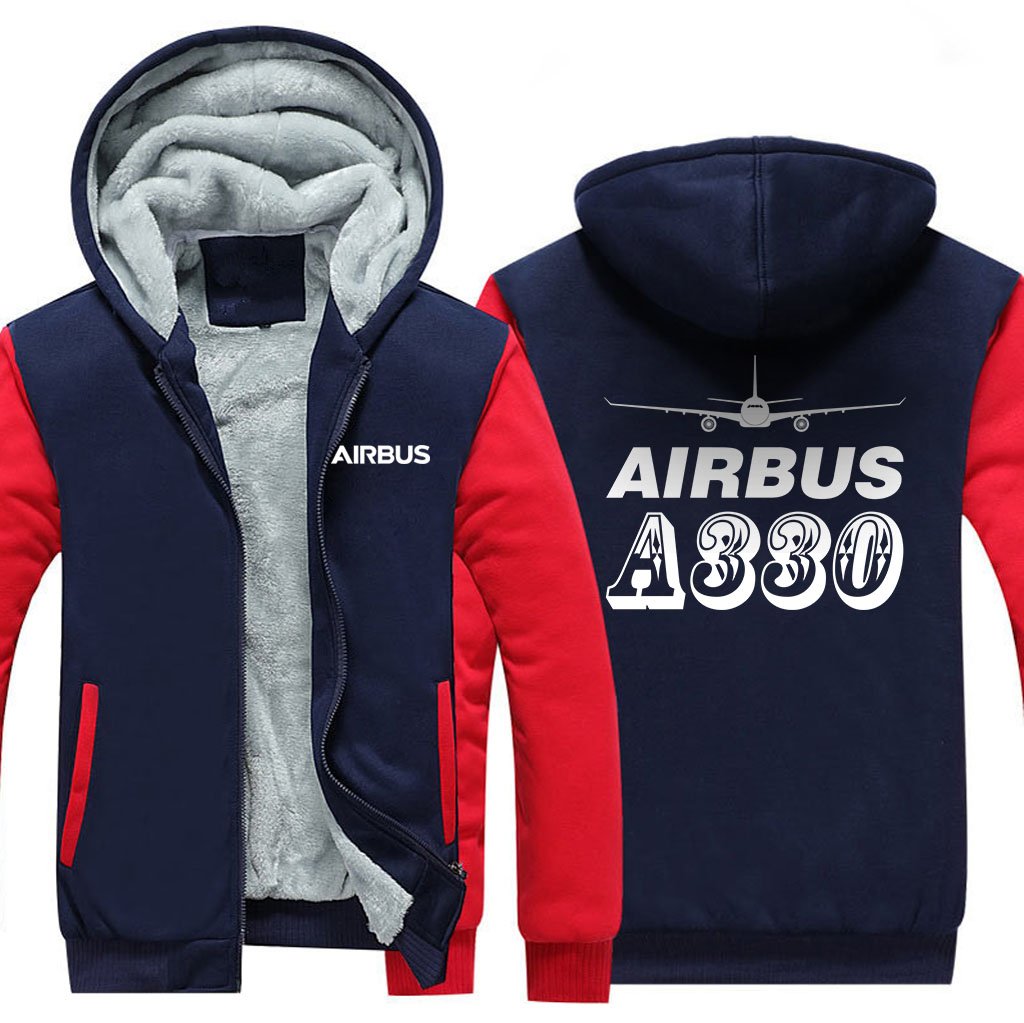 AIRBUS A330 DESIGNED ZIPPER SWEATERS THE AV8R