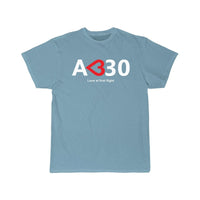 Thumbnail for Airbus A330 Love at First Flight Aviation Pilot T-Shirt THE AV8R