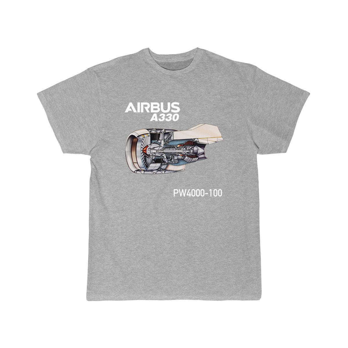 Airbus A330 PW4000-100 Aviation Pilot T-Shirt THE AV8R