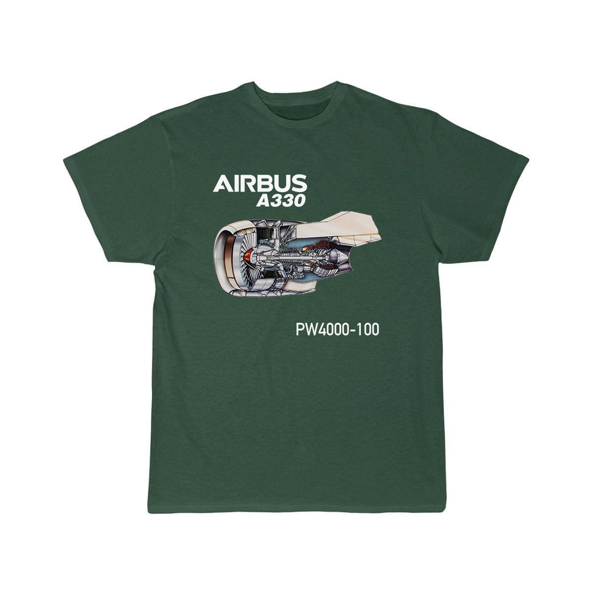 Airbus A330 PW4000-100 Aviation Pilot T-Shirt THE AV8R