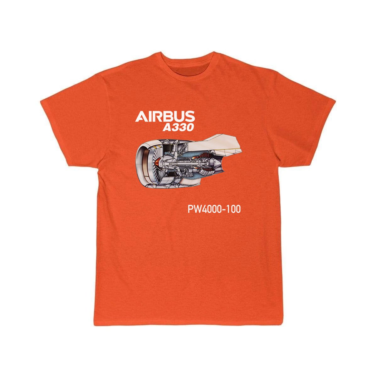 Airbus A330 PW4000-100 Aviation Pilot T-Shirt THE AV8R