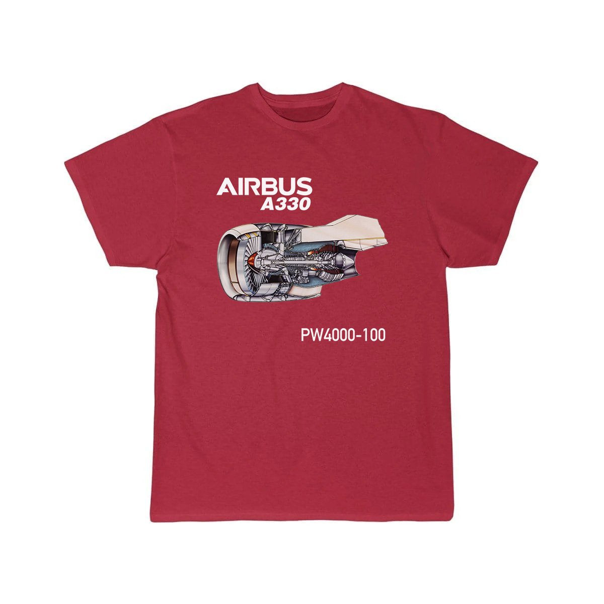 Airbus A330 PW4000-100 Aviation Pilot T-Shirt THE AV8R